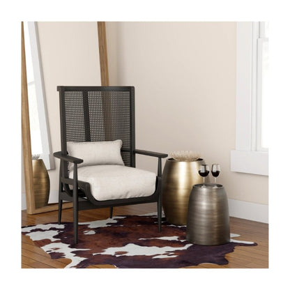 Union Home Wingman Lounge Chair - Black  - LVR00206