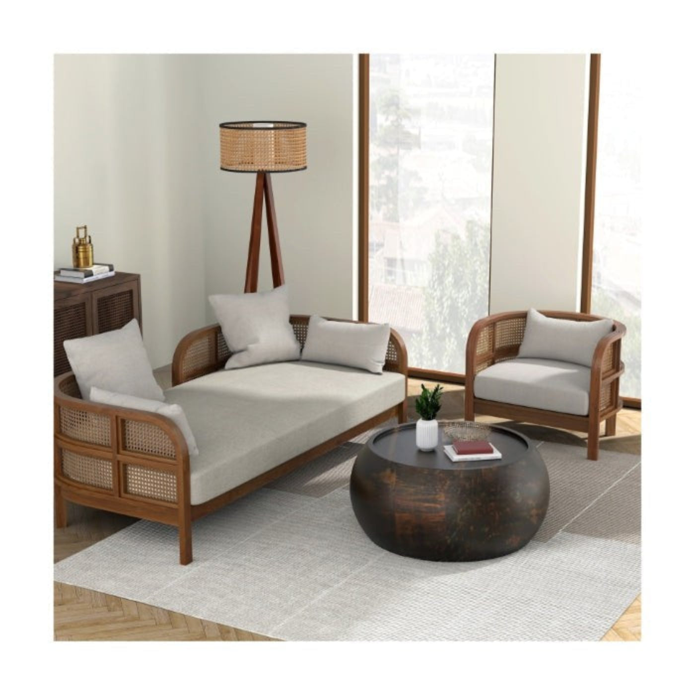 Union Home Nest Chair - Natural  - LVR00094