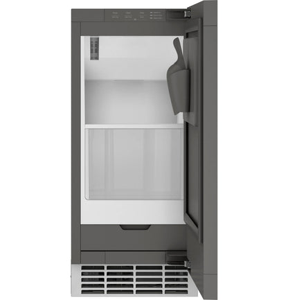 GE Appliances Ice Maker 15-Inch Panel-Ready - Nugget Ice Panel Ready - UNC15NPWII