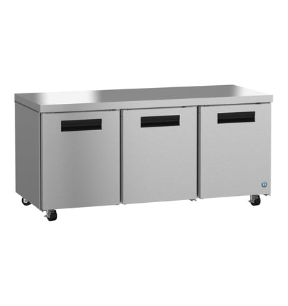 Hoshizaki | 72" Wide 3 Door Undercounter Refrigerator