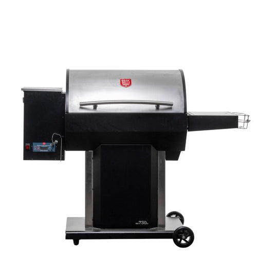 USG730SS Stainless Steel Wood Pellet Grill with Searing Station