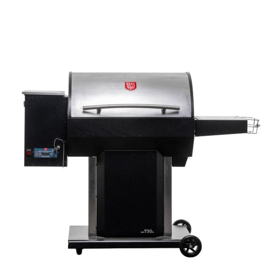 USG730SS Stainless Steel Wood Pellet Grill with Searing Station