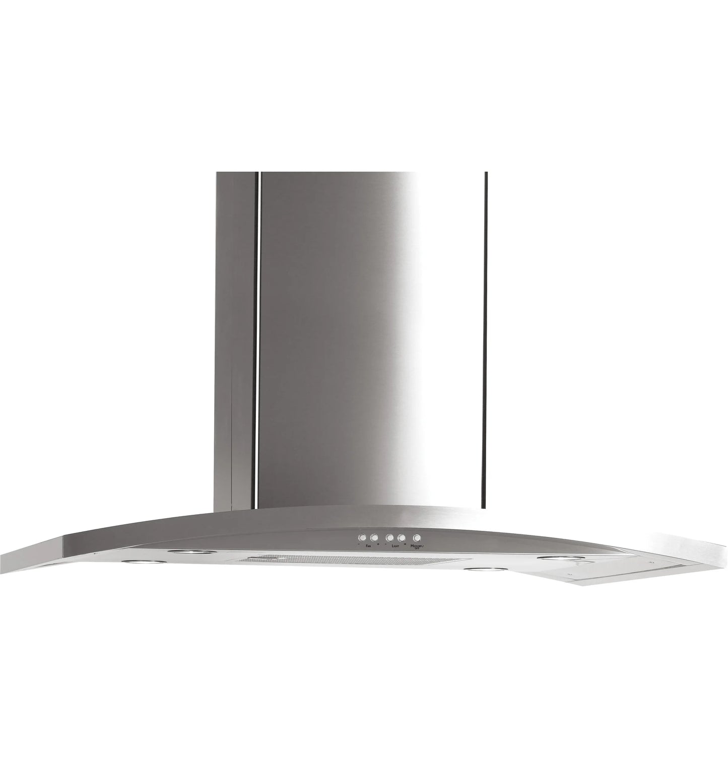GE Appliances 36" Island-Mount Chimney Hood Stainless Steel - UVI7361SWSS
