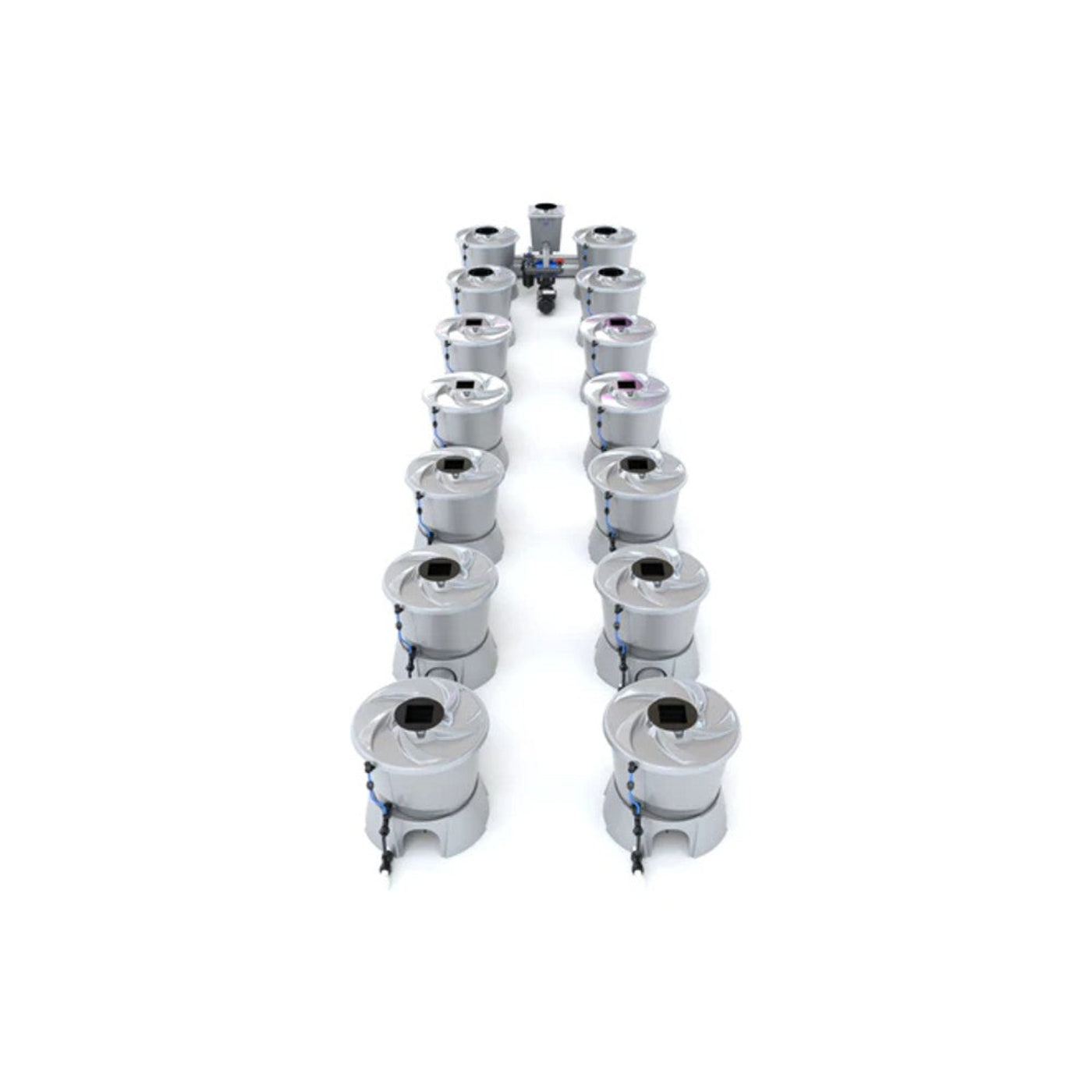 Alien Hydroponics 14 Pot (2 Row) V-System RDWC - BD100-0214