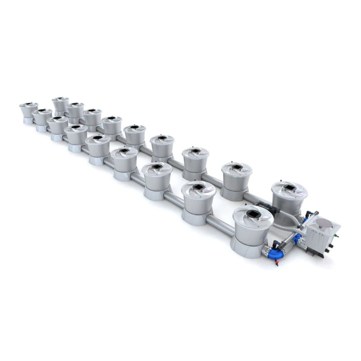 Alien Hydroponics 18 Pot (2 Row) V-System RDWC - BD100-0218