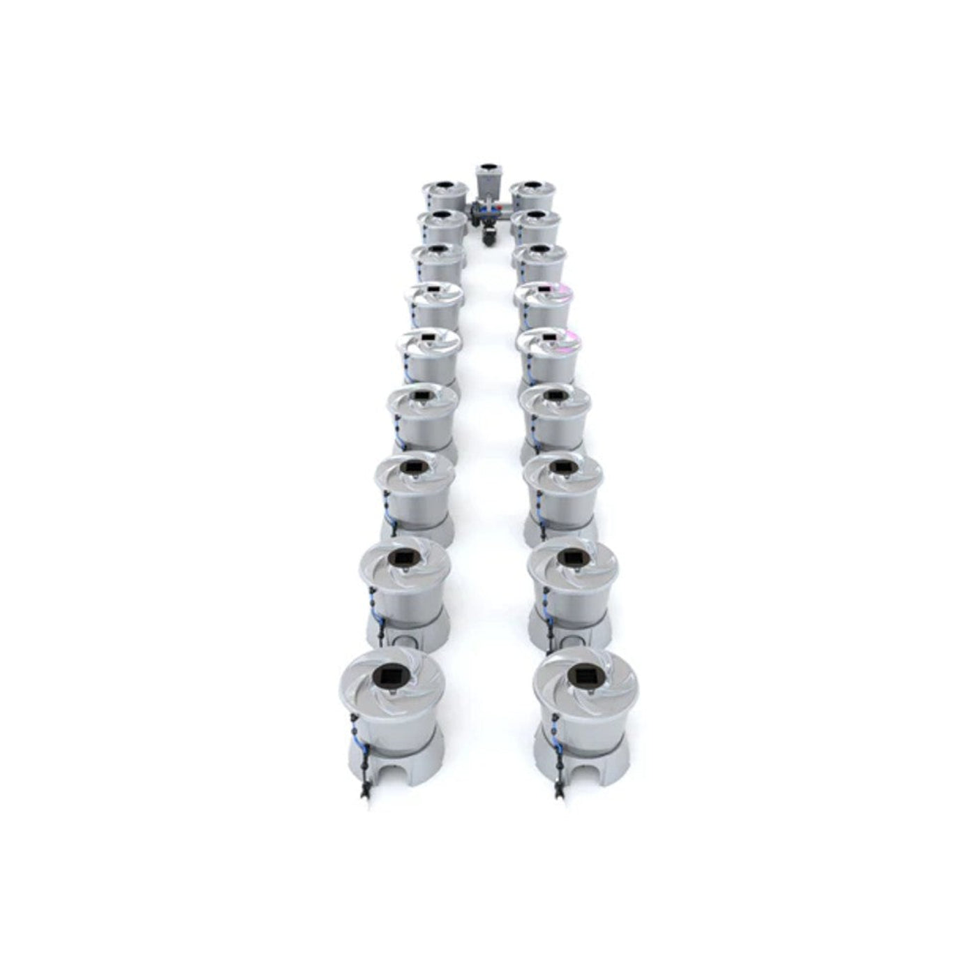 Alien Hydroponics 18 Pot (2 Row) V-System RDWC - BD100-0218
