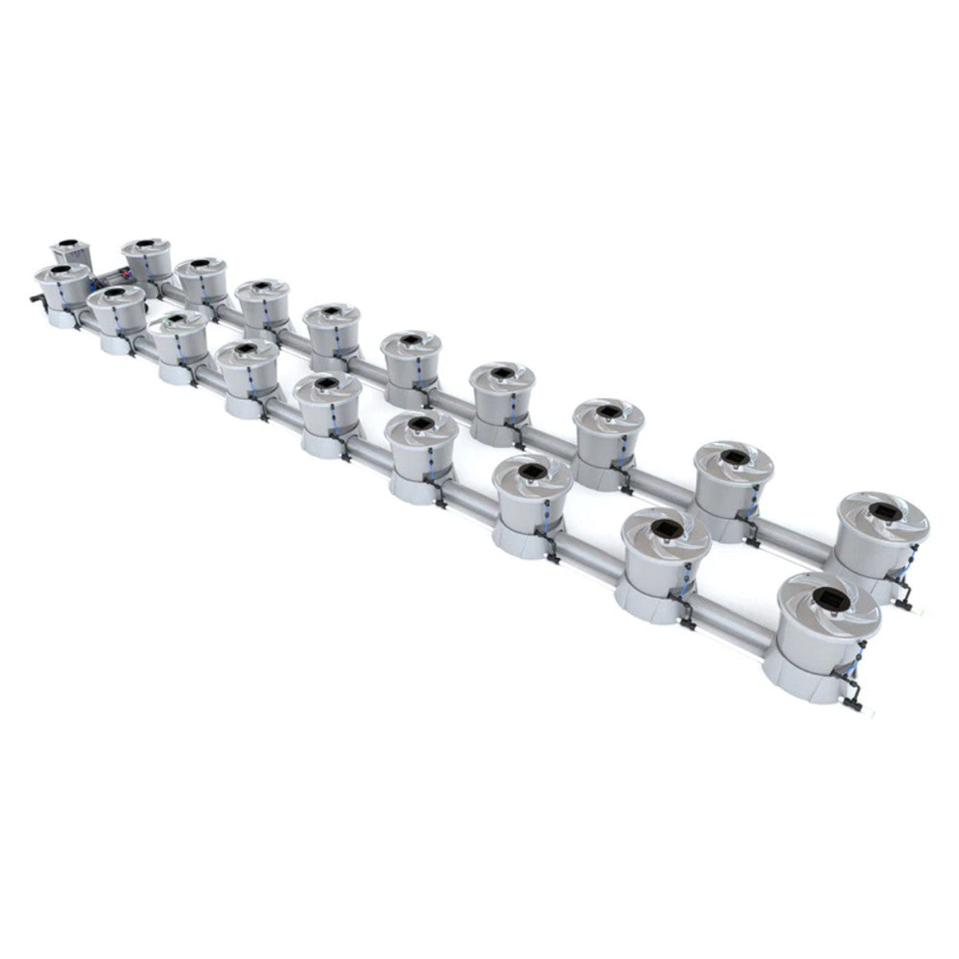 Alien Hydroponics 18 Pot (2 Row) V-System RDWC - BD100-0218