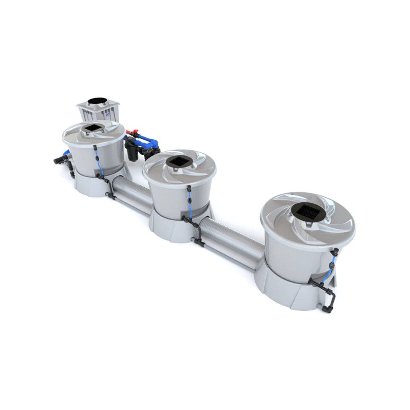 Alien Hydroponics 3 Pot (1 Row) V-System RDWC - BD100-0003