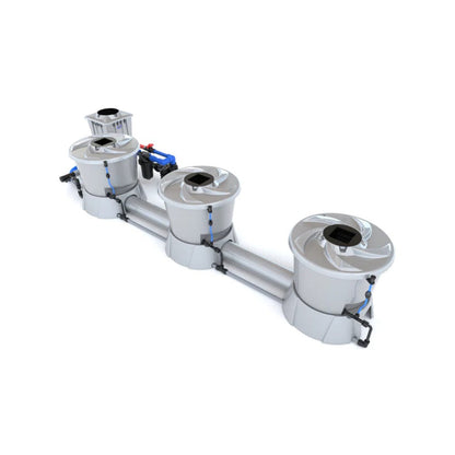 Alien Hydroponics 3 Pot (1 Row) V-System RDWC - BD100-0003