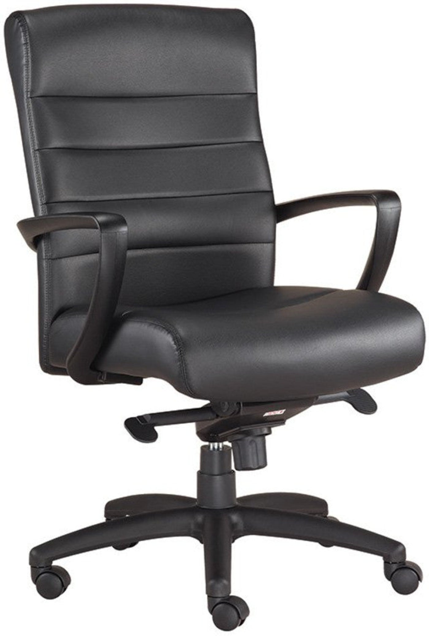 EuroTech Manchester Mid-Back Leather Executive Chair  - EUR-LE255-BRNL