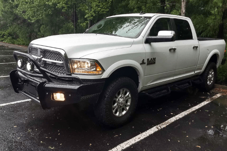 Ranch Hand BTD101BLRS 2010-2018 Dodge Ram 2500/3500 Legend Bullnose Series Front Bumper with Sensors