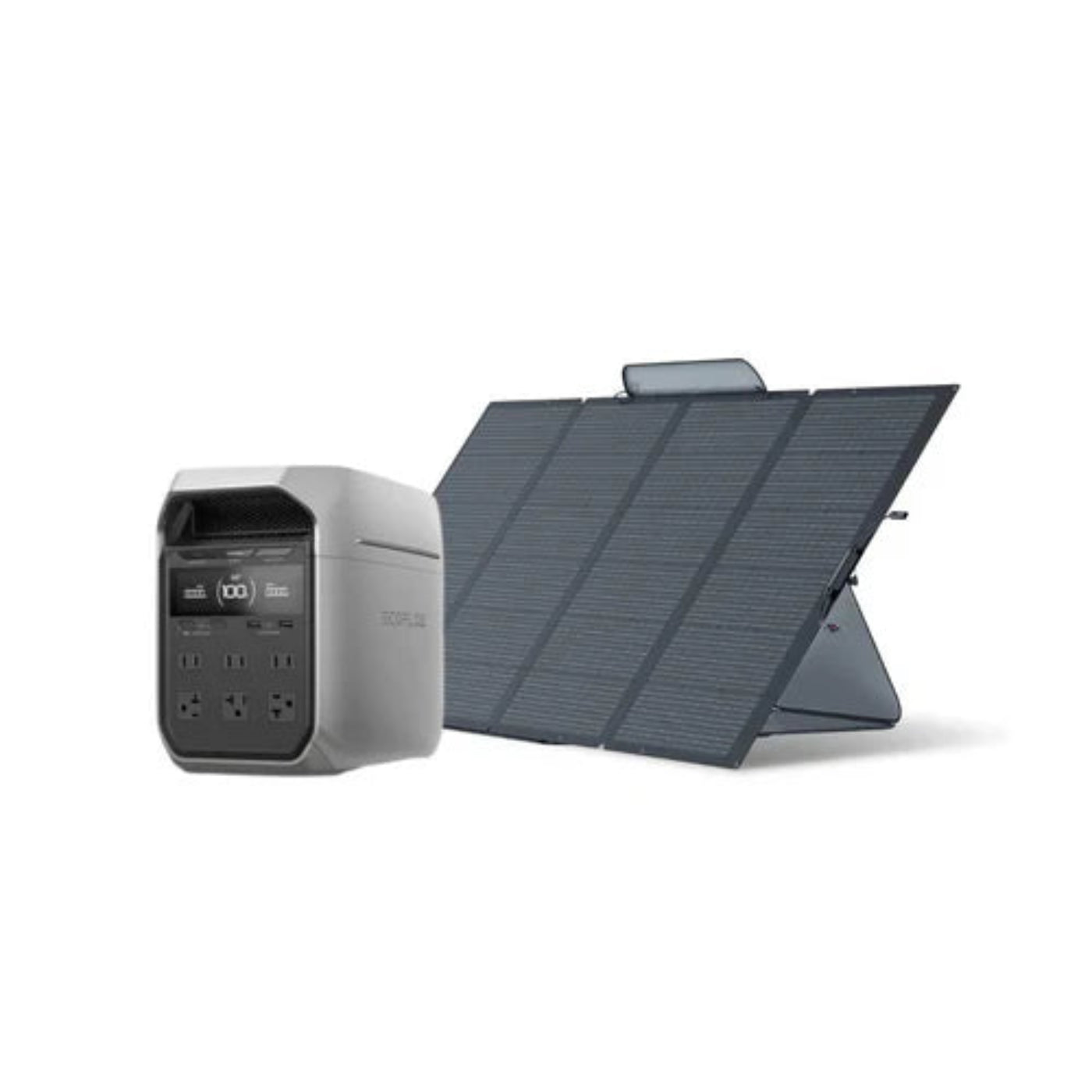 Aurora Generators EcoFlow DELTA 3 Plus + 2*110W Solar Panel- PowerGen USA - EFDELTA3P-110W2