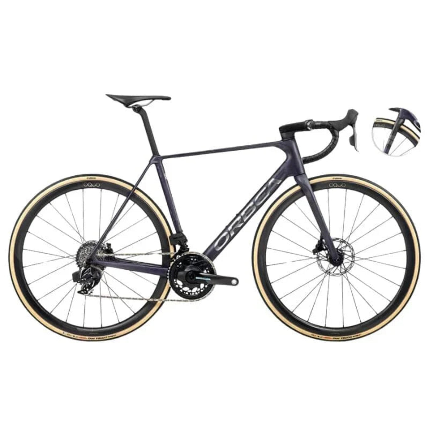 Orbea Orca M21eLTD PWR Carbon Road Bike - SRAM Force AXS D2 2x12, Carbon Wheels, Powermeter - 210000071181