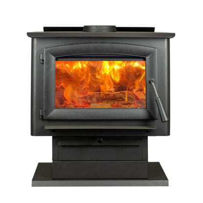 Vogelzang 2,500 Sq. Ft. Pedestal Wood Stove - 1783497044035_97