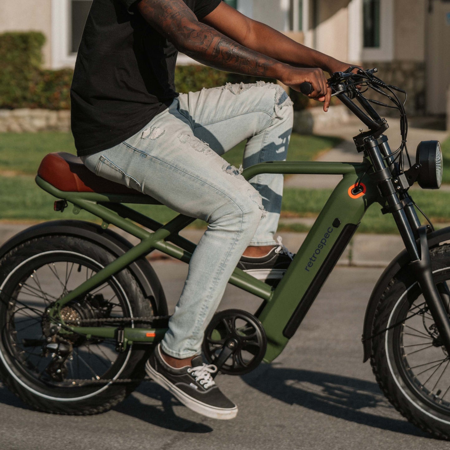 Retrospec Valen Rev+ Fat Tire Electric Bike - 5666