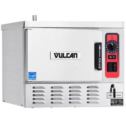 Vulcan C24EO3-1 3 Pan Boilerless/Connectionless Electric Countertop Steamer - 208/240V 8 kW - C24EO3-1