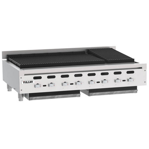 Vulcan VACB60-201 Achiever Liquid Propane Gas 60 Medium-Duty Radiant Charbroiler - 187 000 BTU - VACB60-201