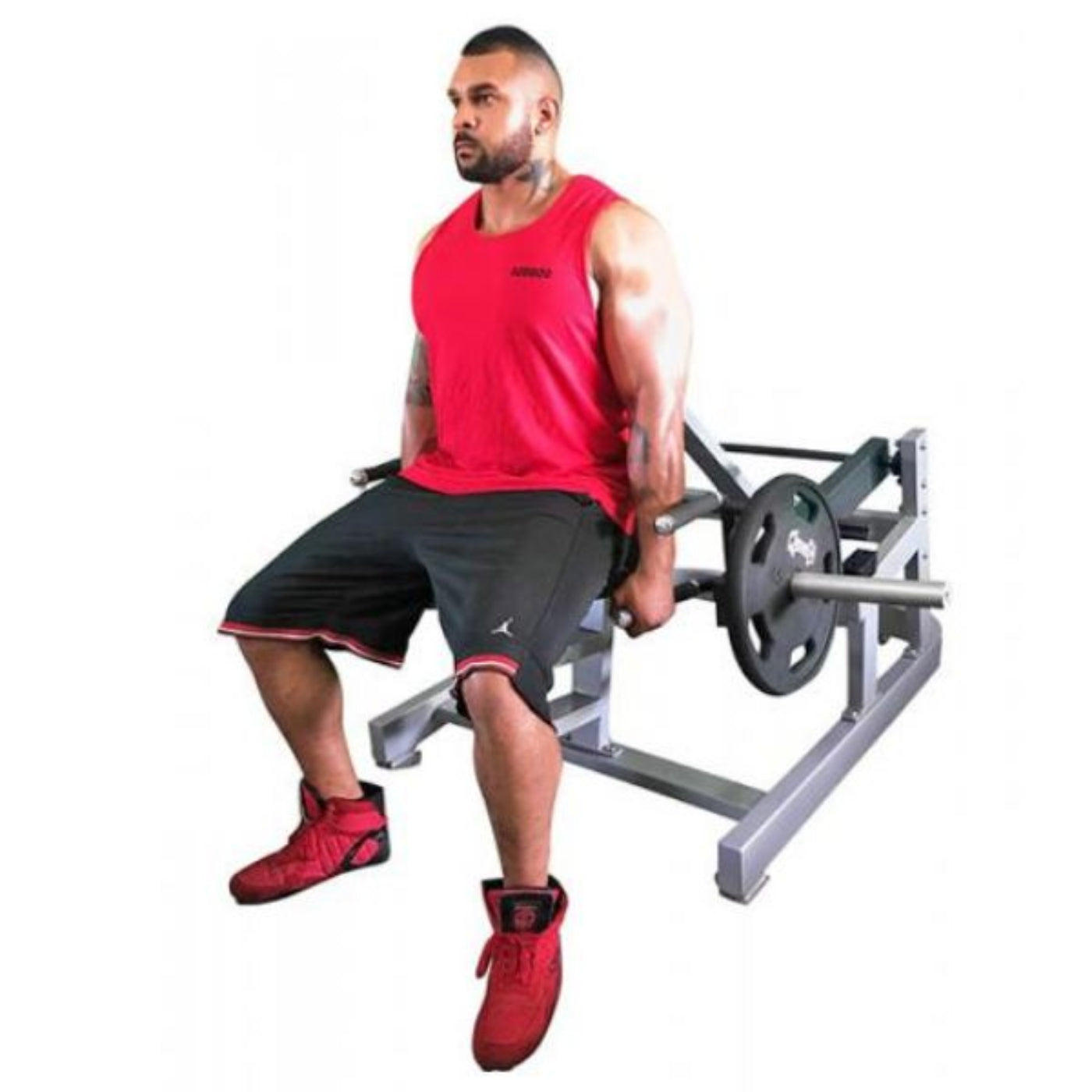 Muscle D Seated Standing Shrug  - PL-P-SH