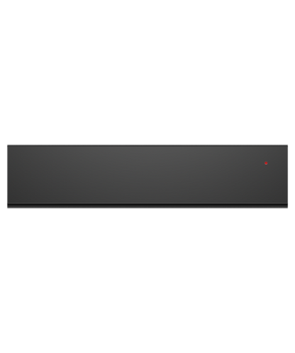 Fisher Paykel 24" Series 9 Contemporary Warming Drawer Black Glass - WB24SDB1SET