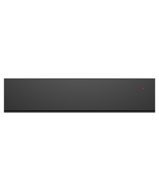 Fisher Paykel 24" Series 9 Contemporary Warming Drawer Black Glass - WB24SDB1SET