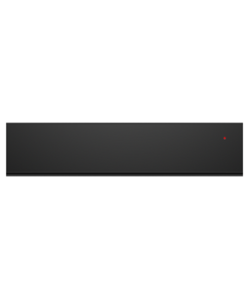 Fisher Paykel 24" Series 9 Minimal Warming Drawer Black Glass - WB24SMB1SET