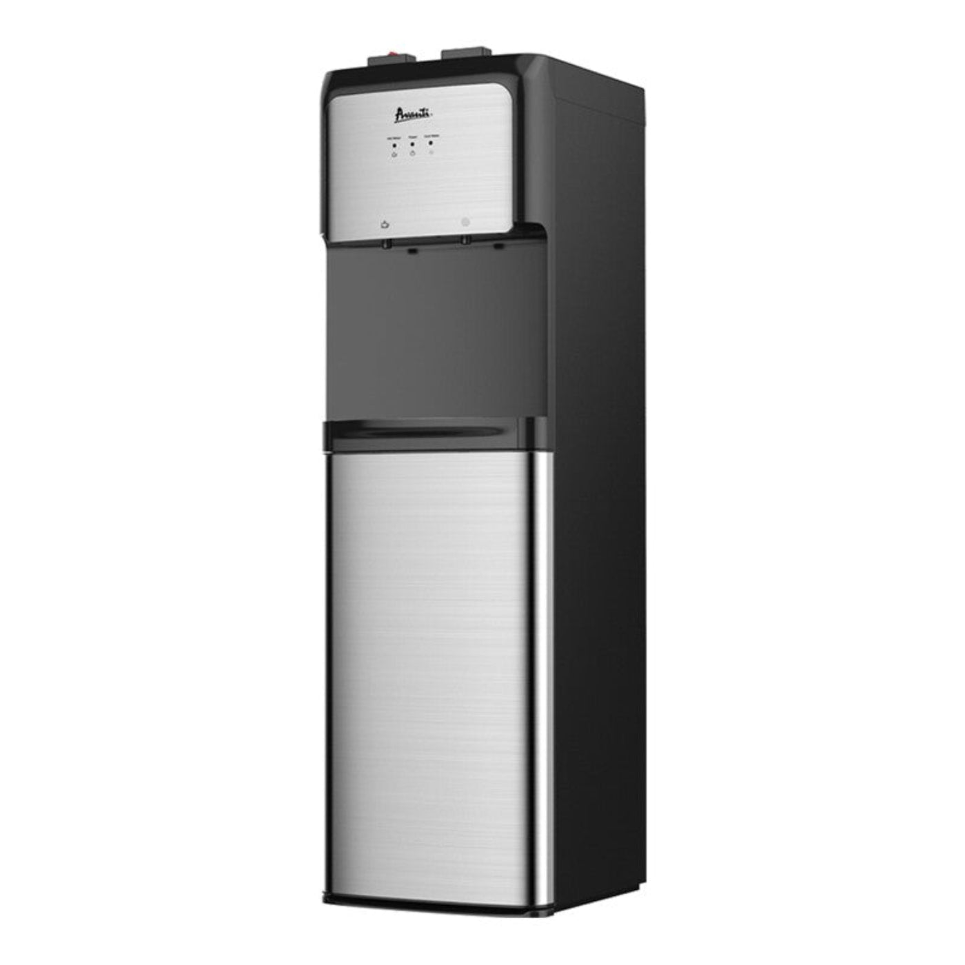 Avanti Bottom Loading Hot and Cold Water Dispenser Black with Stainless Steel - WDBMC810Q3S