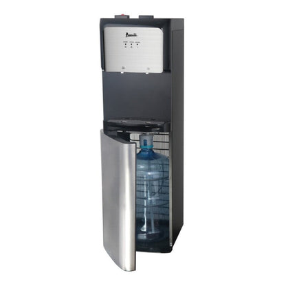 Avanti Bottom Loading Hot and Cold Water Dispenser Black with Stainless Steel - WDBMC810Q3S