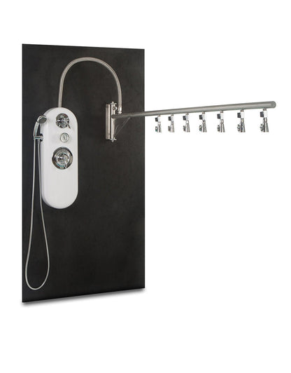Touch America  Water Werks Cascade Vichy Shower / Stainless Steel Rain Bar (5 Heads) - WM-548101