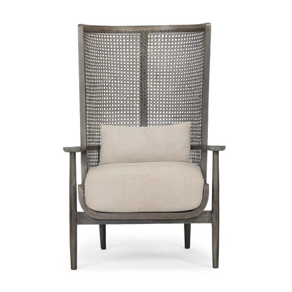 Union Home Wingman Lounge Chair - Grey  - LVR00333