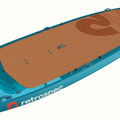 Retrospec Weekender Crew XL Multi-Person Inflatable Stand Up Paddle Board 15’ - 5744