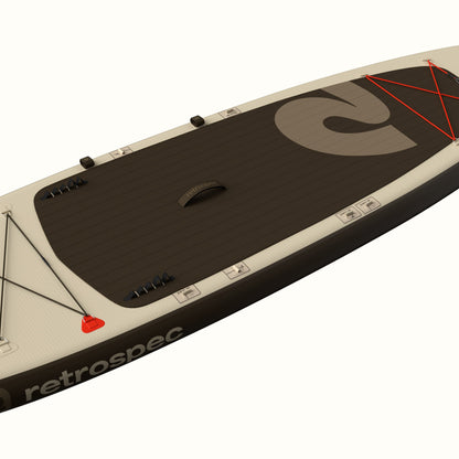 Retrospec Weekender Plus Inflatable Stand Up Paddle Board Kayak Hybrid 10'6" - 6621