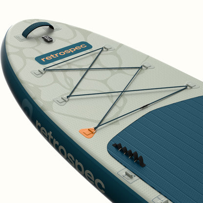 Retrospec Weekender Plus Inflatable Stand Up Paddle Board Kayak Hybrid 10'6" - 6621