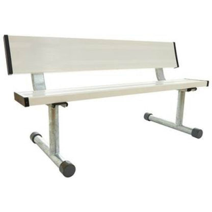 Bleachers 5' Court Side Aluminum Bench - BEPG05G