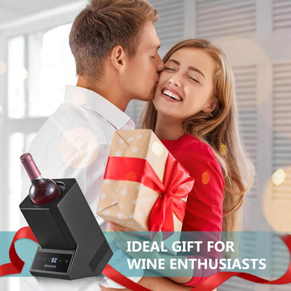 BODEGACOOLER Wine Chiller Electric Wine Bottle Chiller - CJ72-01-BK