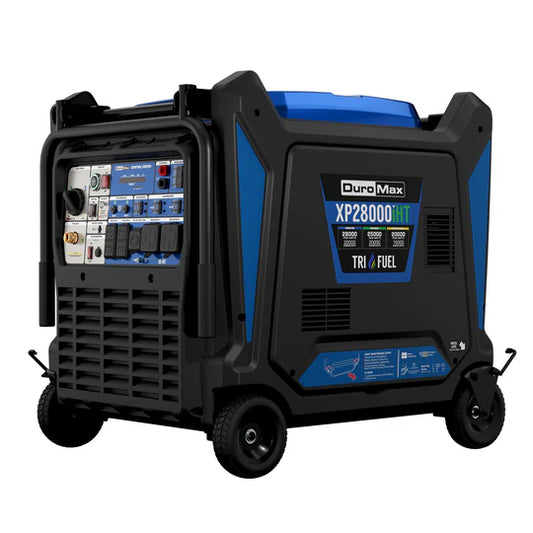 DuroMax 28,000 Watt Dual Fuel Portable Inverter Generator w/ CO Alert