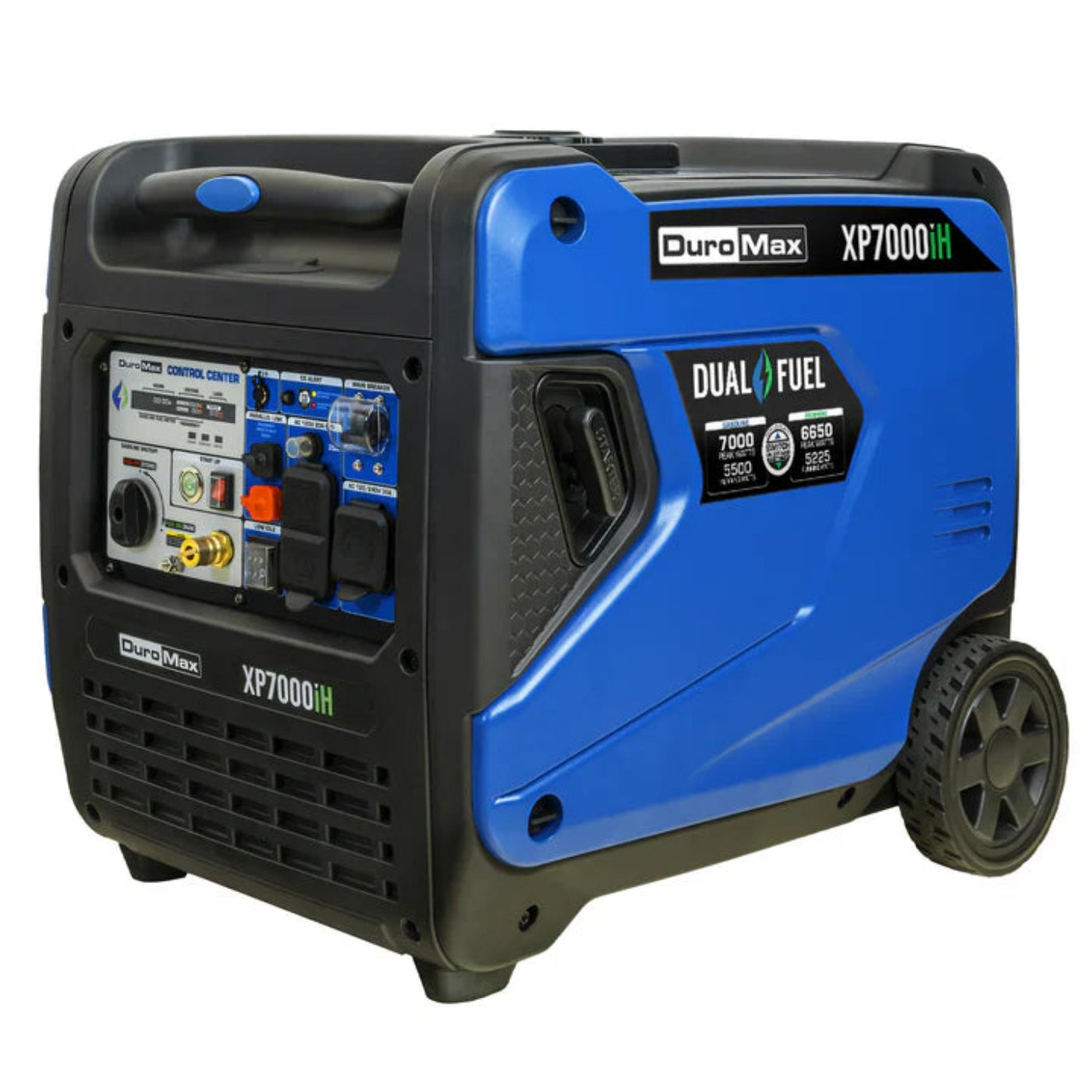 Aurora Generators DuroMax XP7000iH 7,000 Watt Portable Dual Fuel iH Inverter Generator w/ CO Alert - PowerGen USA - XP7000iH