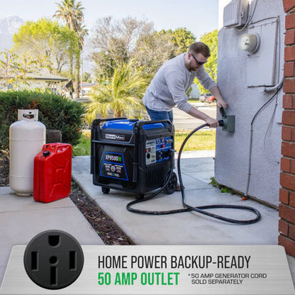 Aurora Generators DuroMax XP9500iHT 9,500 Watt Portable Dual Fuel IHT Inverter Generator w/ CO Alert - PowerGen  - USXP9500iHTA