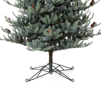 Park Hill Collection Tree Lot 12' Slim Blue Spruce Tree with LED Lights - XPQ90688
