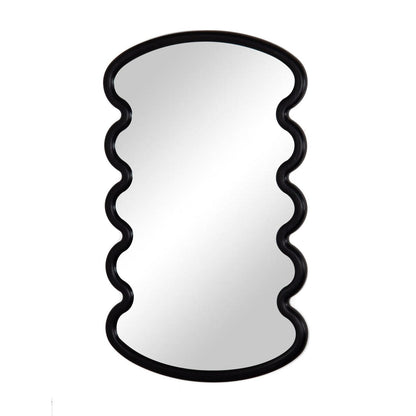 Union Home Swirl Large Mirror - Charcoal -  BDM00182