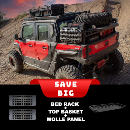 Sdr Motorsports Polaris Xpedition X-Plorer Series Bed Rack System Works Package - 910200-PACKAGE