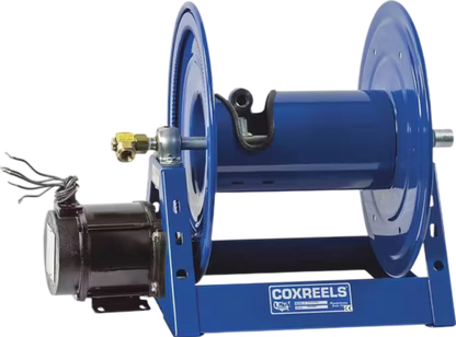 Coxreels  Motorized Hose Reel 1/2" x 200' Capacity with 24V DC 1/2 HP Motor New - 1125-4-200-EB