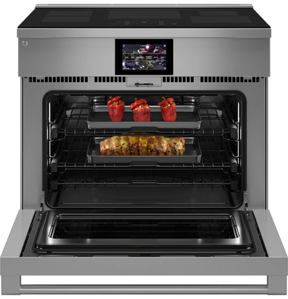 Monogram ZHP365ETVSS 36" Induction Professional Range with 5 elements Stainless Steel - ZHP365ETVSS
