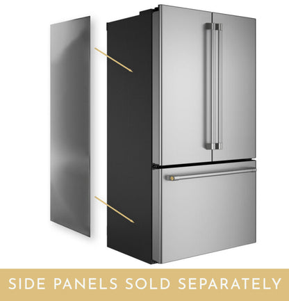 Monogram ZKLBLSCYSS Stainless Steel Side Panels for French Door Bottom Freezer - Left Other - ZKLBLSCYSS