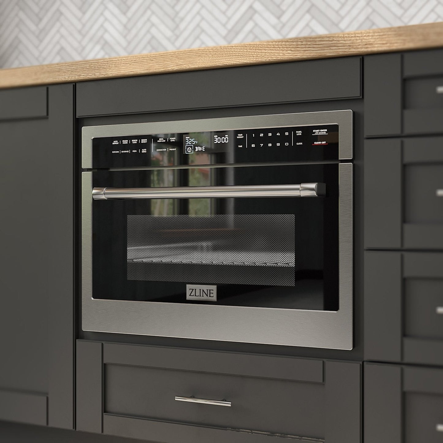 ZLINE Appliance Package - 36 in. Dual Fuel Range, Range Hood, Microwave Oven, Dishwasher, -  4KP-RARH36-MODWV