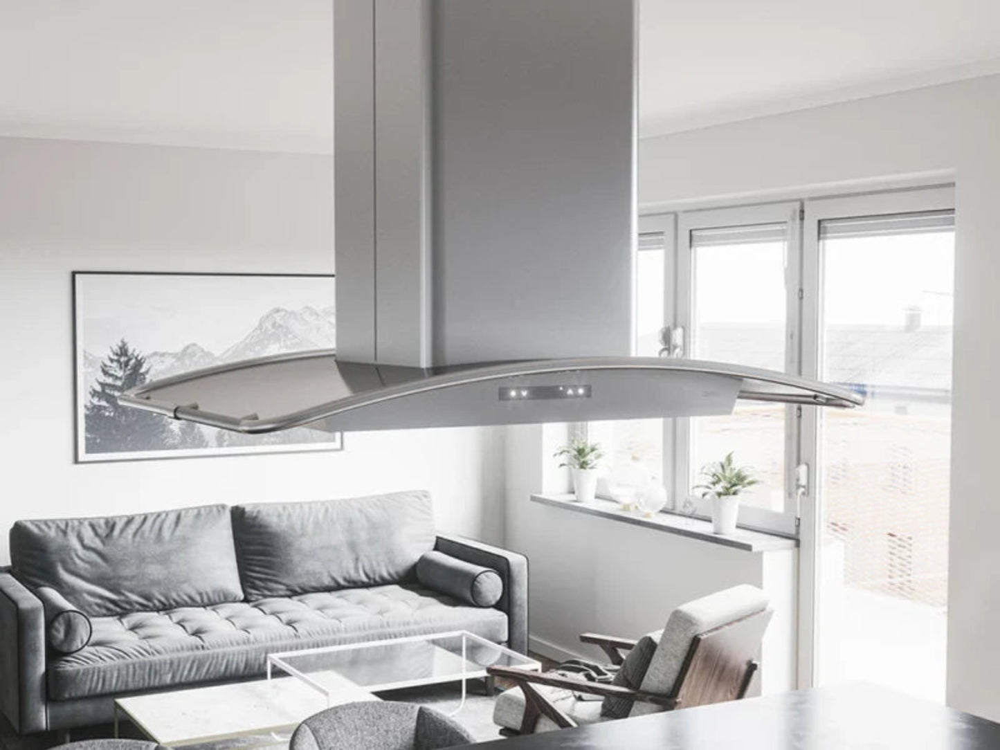 Zephyr ZMLE42CS 42" Milano Island Stainless Steel - ZMLE42CS