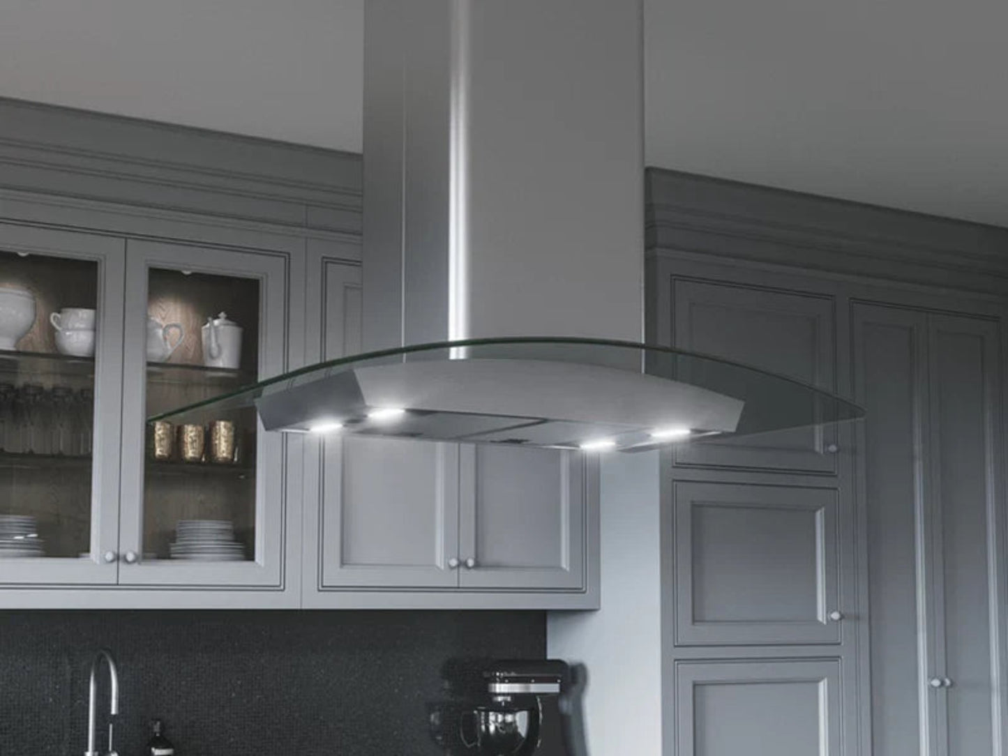 Zephyr ZMLE42CS 42" Milano Island Stainless Steel - ZMLE42CS