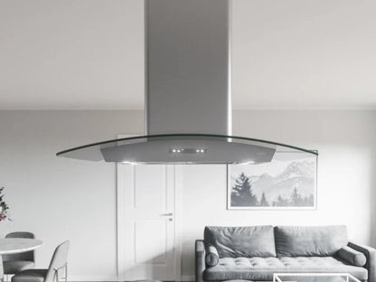 Zephyr ZMLE42CS 42" Milano Island Stainless Steel - ZMLE42CS