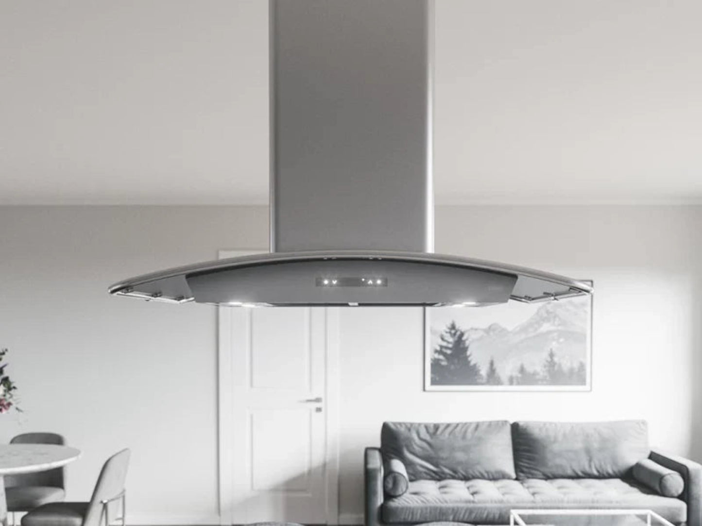 Zephyr ZMLE42CS 42" Milano Island Stainless Steel - ZMLE42CS