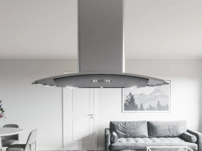 Zephyr ZMLE42CS 42" Milano Island Stainless Steel - ZMLE42CS