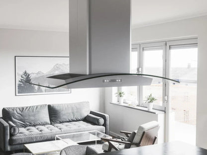 Zephyr ZMLE42CS 42" Milano Island Stainless Steel - ZMLE42CS